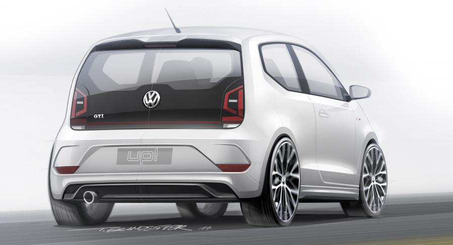  Volkswagen up! GTI Concept 2017 года  (фото 2 из 19)